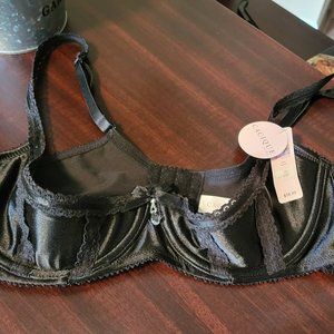 SEXY BKACK QUARTER CUP BRA / CACIQUE